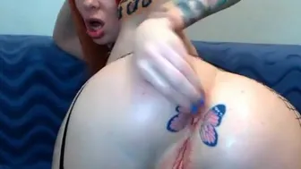 Skinny Amateur Anal Fisting