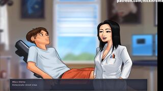 [Gameplay] Summertime Saga All Sex Scenes Ms Okita Part XIV (Turkish sub)