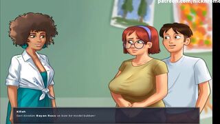 [Gameplay] Summertime Saga All Sex Scenes Ms Ross Part 1 (Turkish sub)