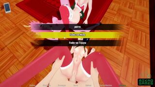 [Gameplay] My Hero Rising - MHA parodia sexo grupal com Tsuyu Asui, Mina Ashido e ...