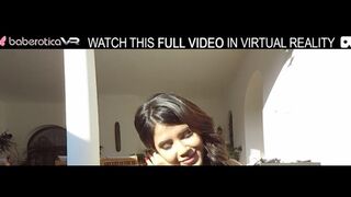 Baberotica VR - Solo brunette Lady Dee moans as she cums outdoors in VR.
