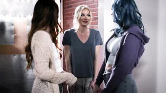 Lesbian Landlady Seduces Tenants MILF GF