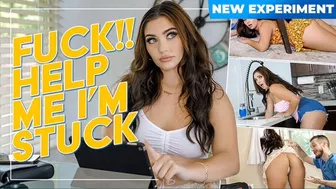 Team Skeet - Clumsy Hot Assed Gorgeous Brunette Always Gets Stuck