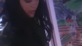 Latex Dominatrix Whips And Drills Anna Mills Juicy Pussy