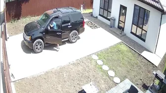 Der vollbusige erwischte BFs Schwanz im Freien!