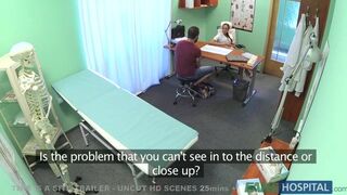 Nurse Doesn't Stop Fucking Doctor's Patients!