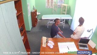 Nurse Doing An Erection Check-up!