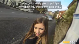 Inside Car porn video – Fake Cop - So, Get Inside My Car And...
