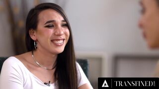 TRANSFIXED - Asian Beauty Kasey Kei Falls For Her Interviewer Aiden Ashley And Has Passionate Sex