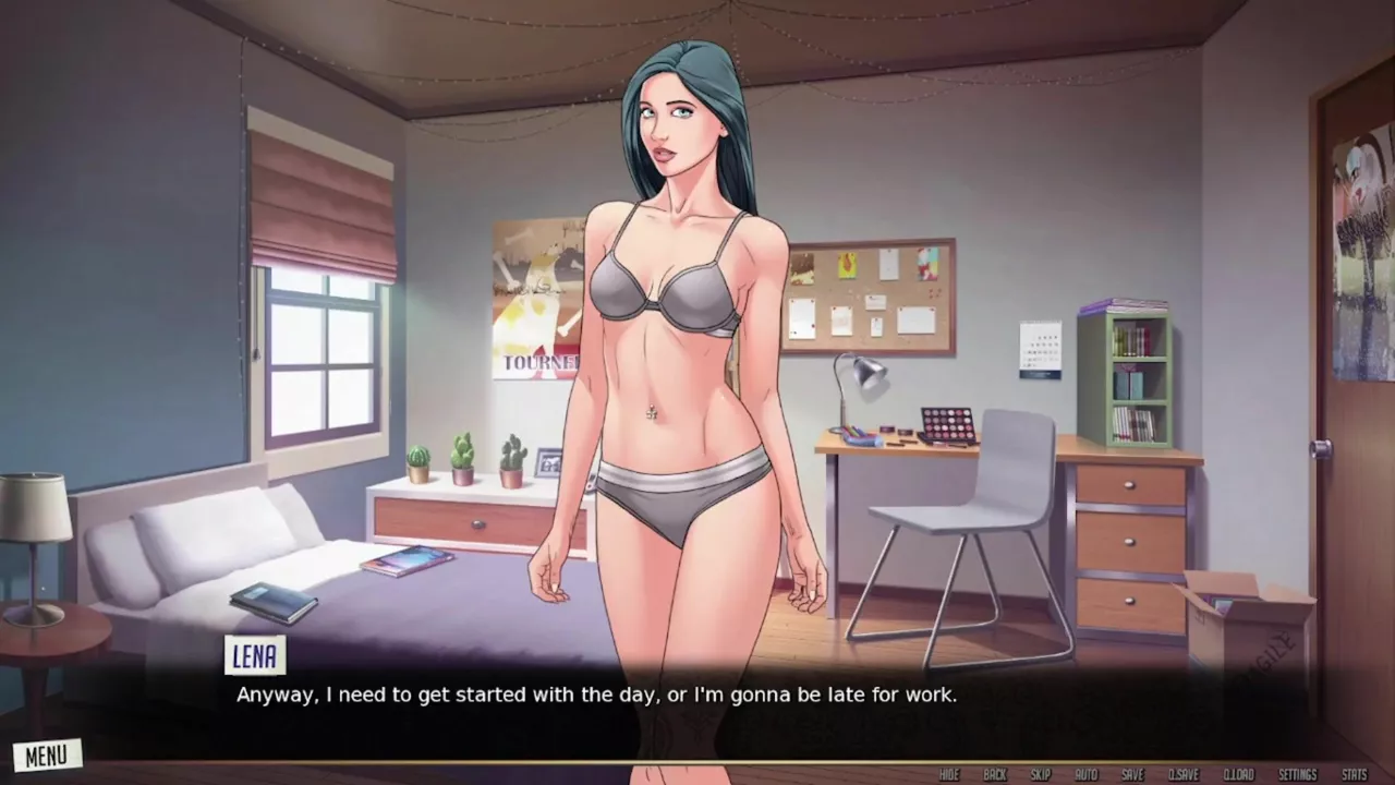 [Gameplay] Our Red String Part X | Lena Has Sex With Mike Again, Lena Is  Like A Whore - FAPCAT