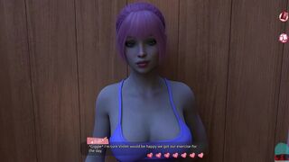 [Gameplay] HELPING THE HOTTIES #101 – Visual Novel Gameplay