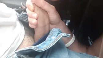 Public Car Blowjob And Sex, Interrupted By Cops