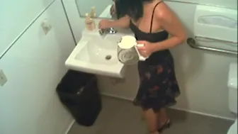 Scandalous GFs - Coffee pot pissing office slut with spex