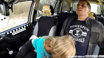 Czech Taxi - Amazing Flexible Teen Gets A Free Ride