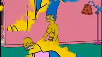 Marge Simpson Lusty Cheating Wife