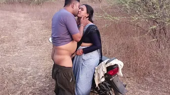 Faphouse - Desi Indian Marathi Kavita Bhabhi Fuck In Doggy Style In Forest