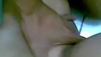 Indonesian Babe Gets Naughty On The Floor