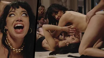 Parasited - Lesbian Home Intruders turns Family into Sex Craving Orgy - Male Bondage & Femdom Reverse Gangbang
