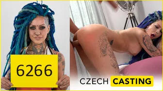 ITALIAN HOT-BLOODED tough girl at Czech Casting