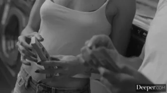 Deeper - Deeper. Little Dragon has twisted threesome with 2 strangers