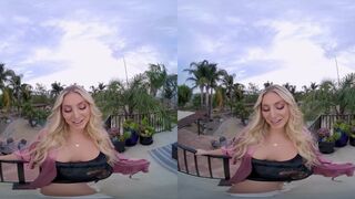 Busty Babe Kayley Gunner Finds That Being Rich Is Huge Aphrodisiac VR Porn