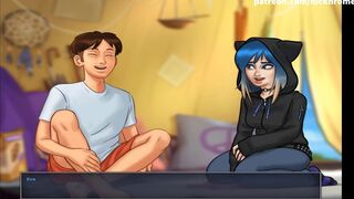 [Gameplay] Summertime Saga All Sex Scenes Trans Eve Part 5 (Turkish sub)