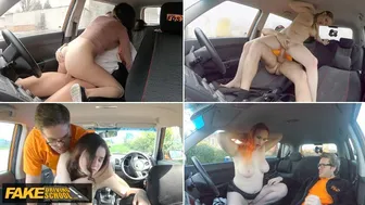 Fake Driving School - This Is Why Women Are SUCH BAD DRIVERS - All They Want To Do Is FUCK