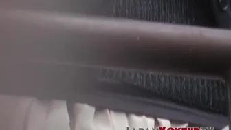 Pervy Voyeur Records Japanese Chick In Her Sexy Thongs And Skirt