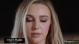 Deeper - Deeper. Kendra Sunderland And MILF Brandi Love Share A Cock In Intense Threesome
