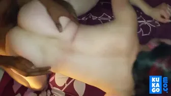 Amateur Interracial Creampie With Cuckold Husband Filming