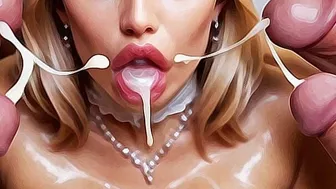 Faphouse - Sexwife Bride Sex In Bukkake Wedding Party.Bride Curvy Woman With Big Tits, Big Dick,Cumshot, Cuckold, Bukkake