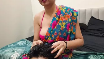 Stepmom Confused The Word "Massage" With The Word "Sex". Stepson Was Pleasantly Surprised In Hindi Audio