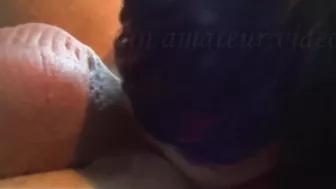 Russian Brunette MILF Licks My Ass In Car POV