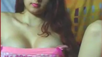 Indian Amateur With Big Breasts On Webcam