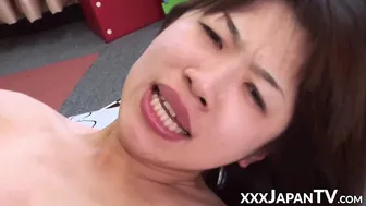 Sporty Asian Rika Loves Getting Fingered And Rammed By A Horny Guy