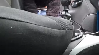 The street hooker serves the customer
