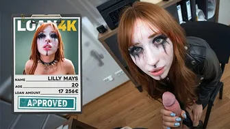 VIP 4K - Goth nympho Lilly Mays is craving more cum
