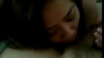 Filipina Amateur Aline Blowjob and Swallow