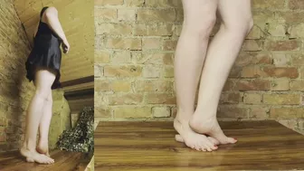 Clips 4 Sale - Cock + Balls Crushing Footjob Under My Big Bare Feet (UNEDITED VERSION) - Crushing, Stomping And Grinding Until The Slave Explodes! Footjob Cock And Balls Trampling CBT Cumshot Trample