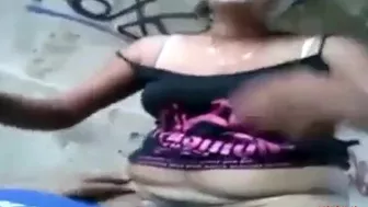 Italian Man with Sri Lankan Milf - Outdoor Cowgirl Fun