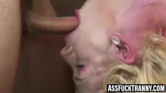 Jenna Gargles Throat Fucked Before Anal Sex And Sucks