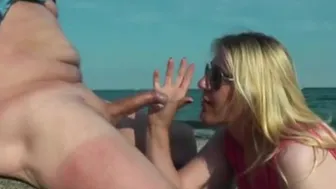 Deutscher Amateur-Sperma-Swallowing Handjob