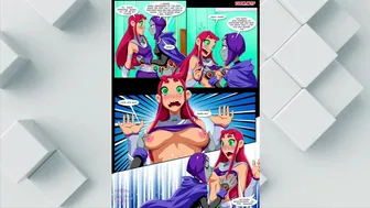 raven x starfire make a lesbian porn,