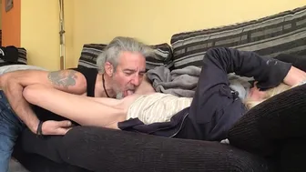 Mature Blonde Has Orgasm While Getting Her Pussy Eaten