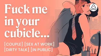 ASMR Audio Porn: Public Sex At Work, Secret Office Fingering & Coworker Play