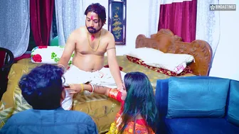 Tharki Dhogi Baba fucked Bhabhiji on the pretext of giving saving ( Hindi Audio )
