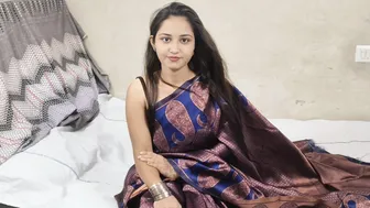 Faphouse - Desi Indian bhabhi ko hotel me meeting sari me full entertainment