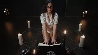 Hentaied - 3d Real Life Anime Hentai Horror - Nerdy Schoolgirl Summons Sex Demon After Getting Bullied