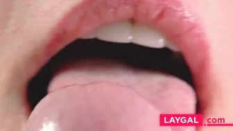 Close-up Blowjob with Asian Amateur MILF Babe