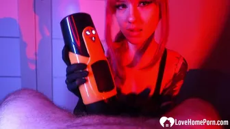 Drops porn video – Wigged Babe Gives POV Blowjob Like A Pro